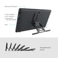 HUION Kamvas 22 Plus QLED Graphics Tablet Monitor Drawing Screen 21.5 inch Art Pen Display 140%sRGB