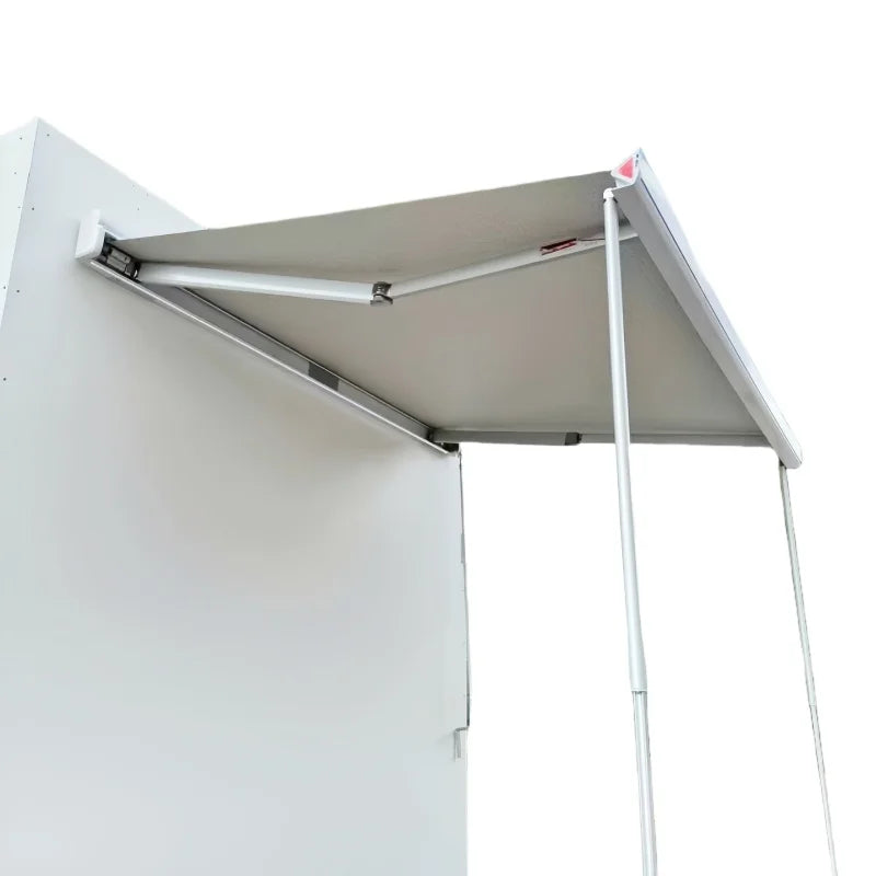 6.0x2.5m  Factory Price Windproof RV Awning Electric & Manual Mode for Camper Trailer