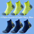 6 Pairs Marathon Running Socks Men Professional Sport | SAMAG
