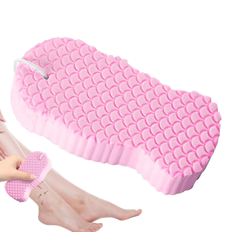 Magic Bath Sponge 3D Exfoliating Brush For Gentle Dead Skin Removal Kids Baby Body Scrubber & Massage Cleaning Tool