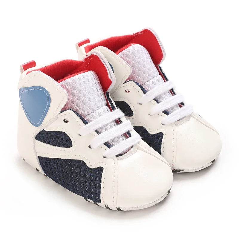 High Top Soft Soled Men's And Women's PU Mesh Breathable - View 8 | SAMAG