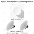 86 Type Mini Audio Wall Amplifiers Bluetooths TF AUX Music Control Panel Stereo Ceiling Speakers Controller Home Theater Systems