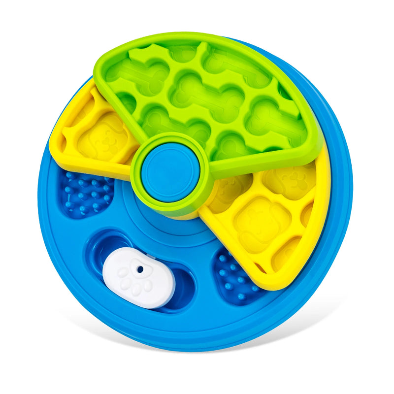 Dogs Toys slow feeder Interactive Increase Puppy IQ Slowly Eating NonSlip Bowl Food Dispenser Pet Puzzle Cat Dogs Training Game