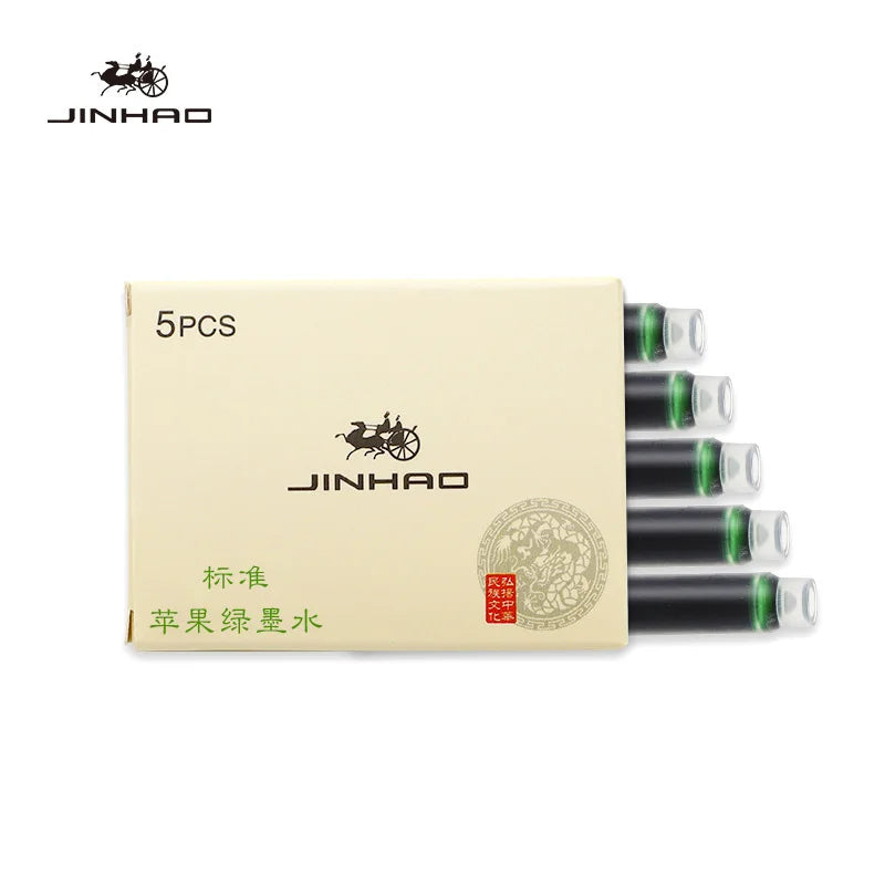 5/10/15 Pcs Jinhao Fountain Pen ink Cartridge Refill Fountain Pen Ink Fountain Pen Chinese ink Office School Supplies Stationery