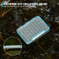 Goture Waterproof Fly Fishing Lure Storage Boxes Case Container Transparent  ABS Plastic Fish Hook Box Fishing Tackle Accessory