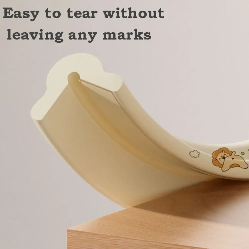 2m Desk Edge Guard Strip Cartoon Digital Pattern Soft Anti Collision Cushion Baby Safety Thickend Wall Corner Protector Bedside