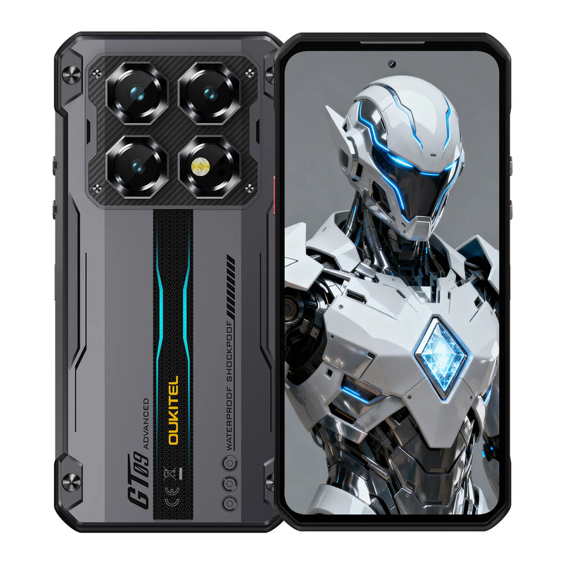 OUKITEL WP60 5G Rugged Smartphone 10000mAh Battery 7.2 Inch HD+ 120Hz 16GB RAM +512GB ROM 108MP Dimensity 7025  Android 15 NFC