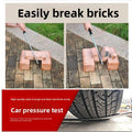Umbrella Anti-attack Retractable Self Defense Night Light Agent Anti-explosion Umbrella 3 Section Throwing Car Rainshade