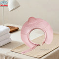 Baby Shower Soft Cap Adjustable Hair Wash Hat for Kids Ear Protection Safe Children Shampoo Bathing Shower Protect Head Cover