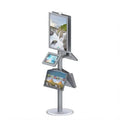 Tablet PC safety  floor stand, safety stand display with poster frame