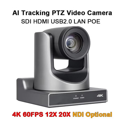 4K60fps NDI PTZ Video 12x 20x Zoom Conference SDI Camera | SAMAG