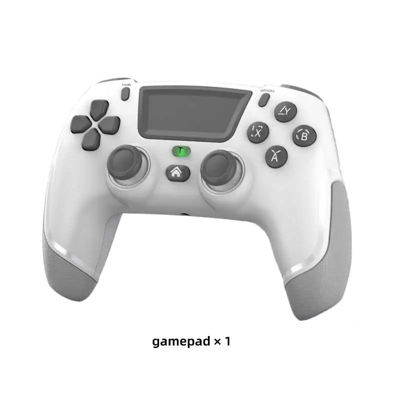 BT Gaming Gamepad with Six Axis Gyroscope For PS4 PS3 Wired Controller For Switch Oled Android Mobile Dual Vibration Joystick
