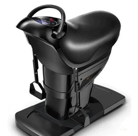 Electric Horseback Riding Machine, Home Fitness Equipment for Indoor Fitness and Rehabilitation Exercise
