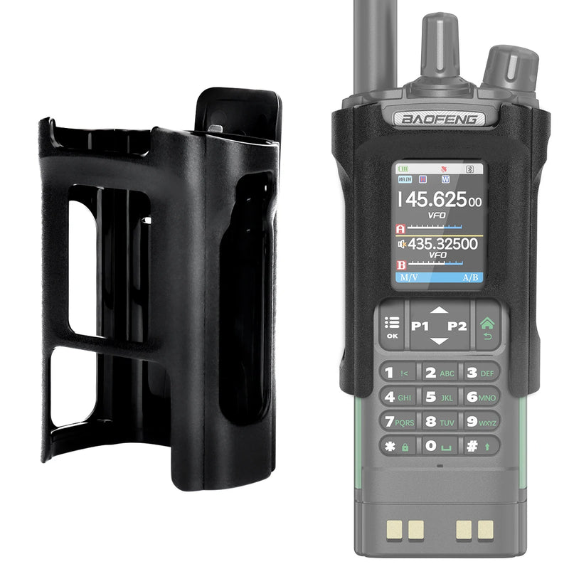 Original Baofeng UV-32/DM-32 Walkie Talkie Belt Clip Carry Holster Case For UV32/DM32 Two Way Ham Radio Accessories For Outdoor