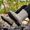 36-47 Size Wear-resistant Thick-soled Rain Boots Men's Outdoor Fishing Shoes Work Boots Non-slip Waterproof Men's Rubber Shoes