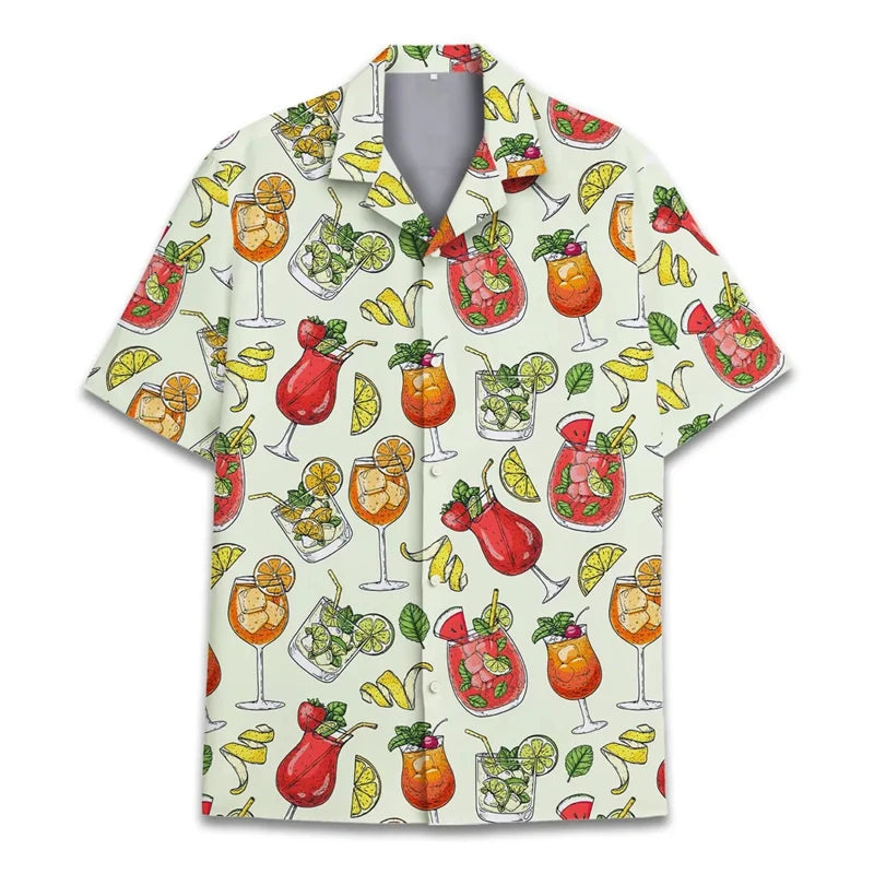 Hawaiian Men Shirt Animal parrot Graphic 3d For Summer | SAMAG