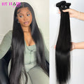 12A Straight Human Hair Bundles Raw Hair Bundles Virgin Unprocessed Straight Bundles Human Hair 3/6 Pcs Human Hair Brazilian Straight Human Hair Bundles Extensions