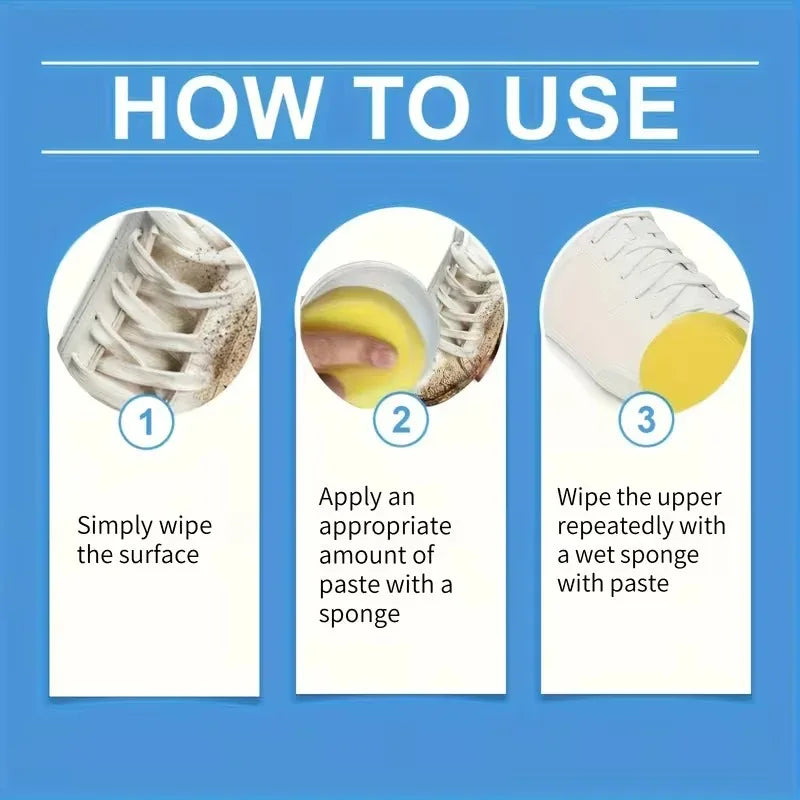Fasilawei Quick-Revive Color Restorer (100g): With sponge, restores sneakers/faux leather—easy, long-lasting shoe care