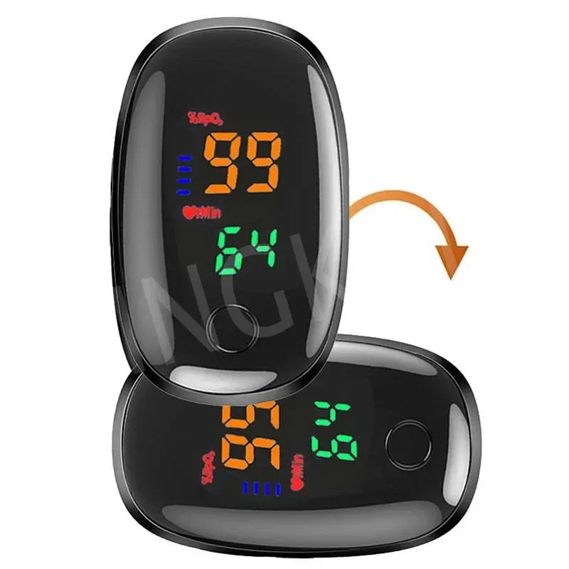 Medical Arm Blood Pressure Meter Tensiometers Tonometer Cuff Fever Thermometer Oximeter Heart Rate 3 IN 1 Set