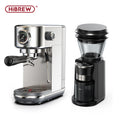 HiBREW 20Bar Semi Automatic Espresso Coffee Machine Temperature Adjustable Cold/Hot Super Slim Coffee Maker Cappuccino H10B