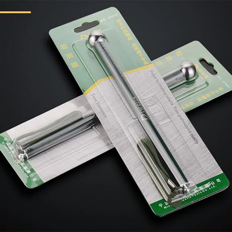 Telescopic Thickening Hollow Drum Hammer Self-defense Hammer Multi-functional Cavity Durable Test Rod Inspection Room Tool Metal
