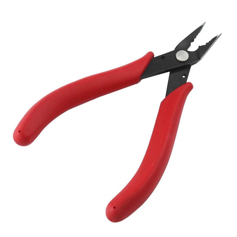 Jewelry Crimping Pliers for DIY Accessories Making Tips Tool Tweezers Nose Pliers