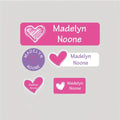 Custom Name Labels 2 Sheets Personalized Stickers - View 7 | SAMAG
