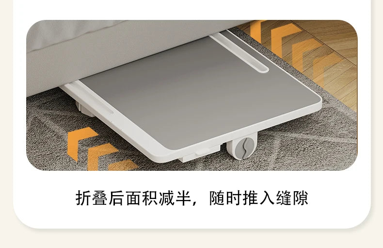 Ai Mu Xianshen Laptop Desk Foldable Bed Table Adjustable Computer Desk Office Children's Study Desk Bedroom Living Room Desk