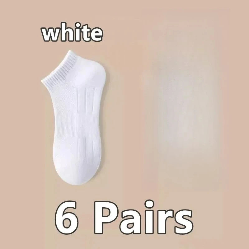 Pairs Men's Cushioned Thick Sole Sports Socks Moisture | SAMAG