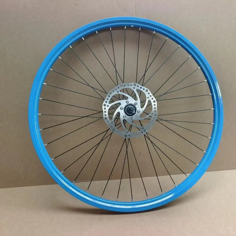 22/24/26 Inch Aluminum Alloy MTB Wheelset, Disc Brake, 7/8/9 Speed Rear Hub, with Tires