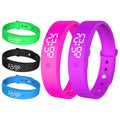 Alarms Daily Organizer Vibrating Wrist Alarm Clock Timer Clock Vibrating Wristband 3 Timer For Kids Adults Men Women Teens