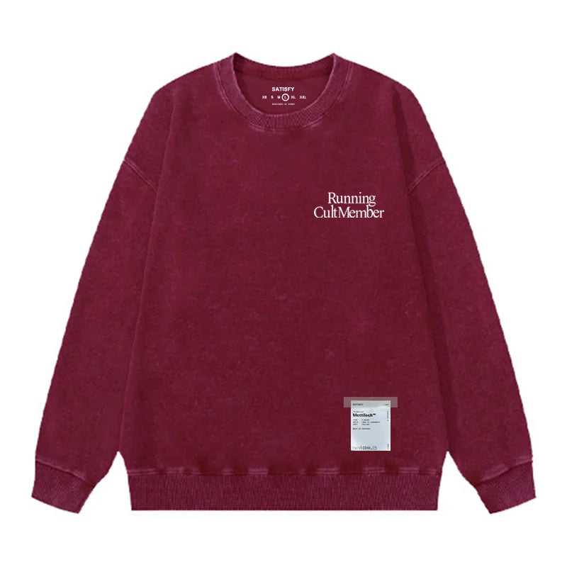 Satisfy SoftCell Men's round-neck sweatshirt Running | SAMAG