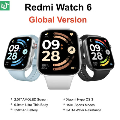 Global Version Redmi Watch 6 Smartwtach 2.07" AMOLED | SAMAG