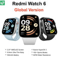 Global Version Redmi Watch 6 Smartwtach 2.07" AMOLED Large Screen 9.9mm Ultra-Thin Body 550mAh Battery 150+ Sports Modes 5ATM