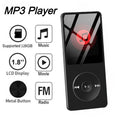 New MP3 Player Outdoor Sports Fitness Mini Walkman mp3 Support Bluetooth Lossless Music Player FM Radio Recorder Sport 128GB Hf
