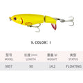 90mm 14g Rotating Tail Fishing Lures Flexible Whopper | SAMAG
