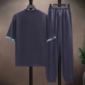 (Shirt + trousers) summer men fashion Cotton breathable sets Two Piece size M - 5XL - View 4 | SAMAG