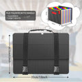 25 expandable document bags with handles, accordion-style document organizer, suitable for A4/Letter size documents.