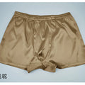 Men's silk underwear Briefs 19 Mm   Silk  Pants Underwear Home Pants Shorts Men's Sleeping Pants Silk Comfortablsilk underwear