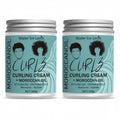 Coconut Oil Curling Cream - Hydrating Curl Definition, Softness & Shine, Frizz Control, Winter Hair Care, All Hair Types