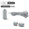Elastic No Tie Shoelaces Semicircle Shoe Laces For Kids and Adult Sneakers Shoelace Quick Lazy Metal Lock Laces Shoe Strings