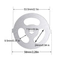 Meat Grinder Pinion Mixer Spare Parts Meat Grinder Knife Stainless Steel Grille for Food Grinder Accessories Kitchen Tool