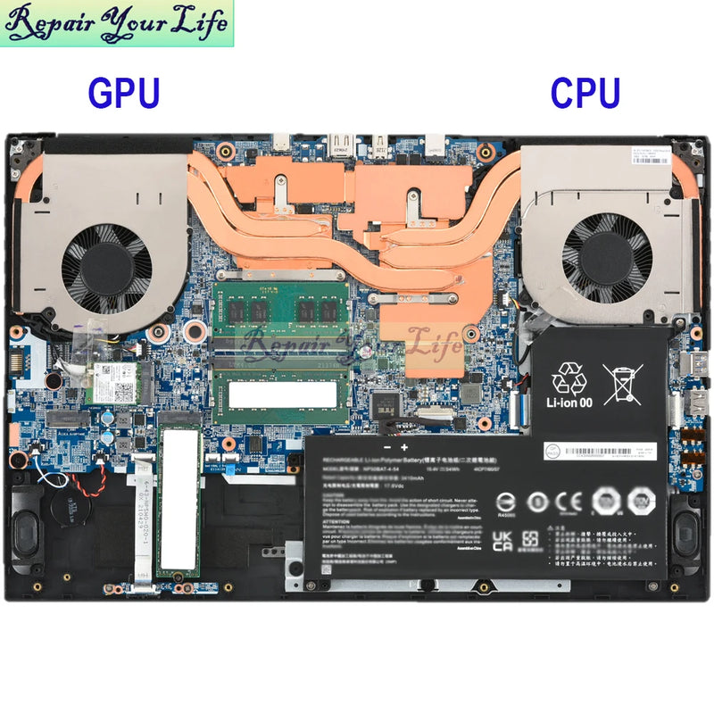 Gaming Laptop Cooling CPU GPU Fan For Gigabyte G5 KF KE GE MF G5KF G5KE G5GE G5MF 2023 FPP6 DFS5K22305283Q FPP7 DFS5L32G16486P