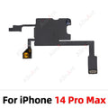 AiinAnt Phone Top Sound Ear Earpiece Speaker Proximity Light Sensor Flex Cable For iPhone 12 13 14 15 Pro Max Plus