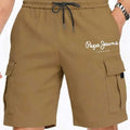 Men's Cargo Shorts Summer Letter Print Casual for Outdoor | SAMAG