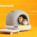 Raymax 78L Self-Cleaning Cat Litter Box App Control ONLY Supports 2.4G WiFi w/Litter Mat&Trash Bags, Fit for Tofu & Mixed Litter