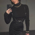 Women Fashion Belt Street Style Punk Decorative Waistband Adjustable Suspender Belt Corset Harness Gothic Clothing Accessories
