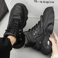 Shoes for Men High Quality Platform Sneaker Fashion High-top Leather Sports Men Shoes Thick-soled Casual Shoes Zapatillas Hombre