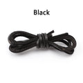 1 Pair Retro round Leather Rope Shoelaces Durable Flat Combination Sports Training Shoe Laces for Footwear
