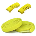 Elastic Laces Sports Colorful Press Lock Shoelaces Without Ties Flats No Tie Shoe Laces Kid Adult Shoelace Shoes Accessories New